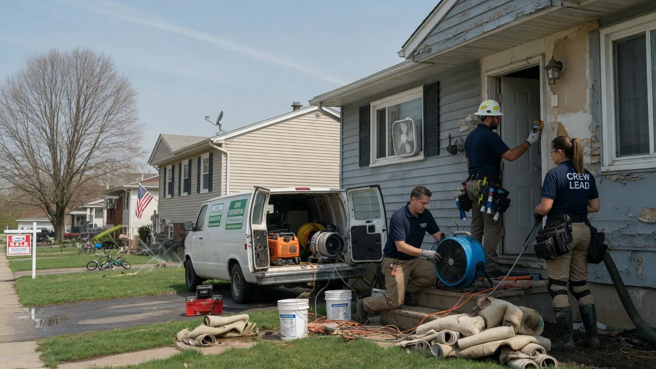 Flood Cleanup in Carter Lake, IA near me